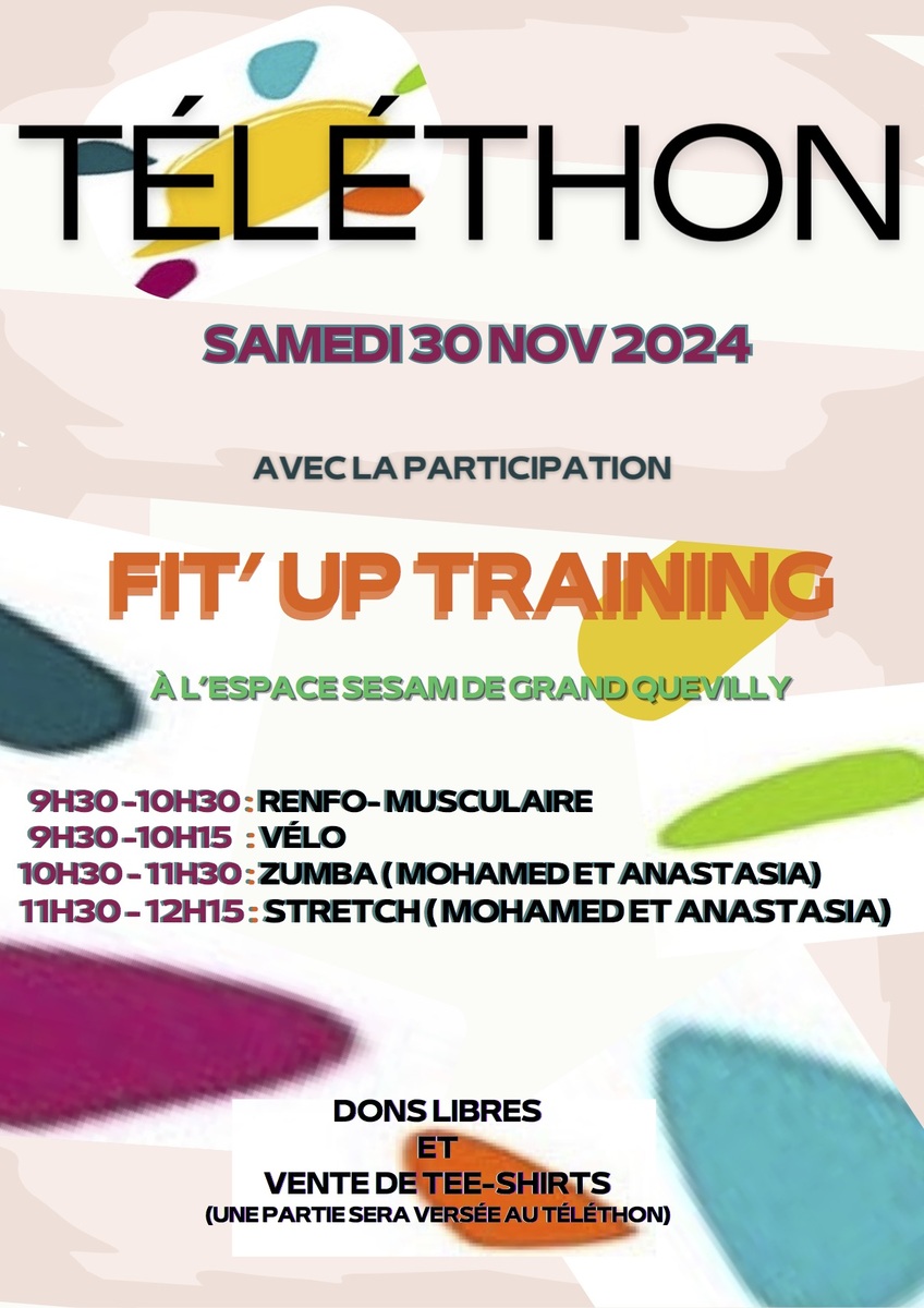 TELETHON  LE 30 NOVEMBRE 2024 