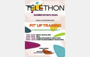 TELETHON  LE 30 NOVEMBRE 2024 