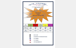 NEWS TARIFS DÈS LE 5 JANVIER 2026