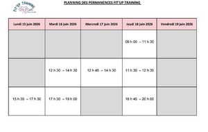 Permanences pour les pré inscriptions 2026-2027