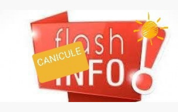 FLASH INFO CANICULE LUNDI 22 ET MARDI 23 JUIN 2026