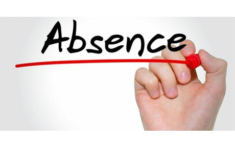 INFOS: ABSENCE LUNDI 10 OCT 2022
