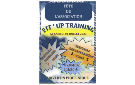 FÊTE DE L'ASSOCIATION LE SAMEDI 01 JUILLET 2023