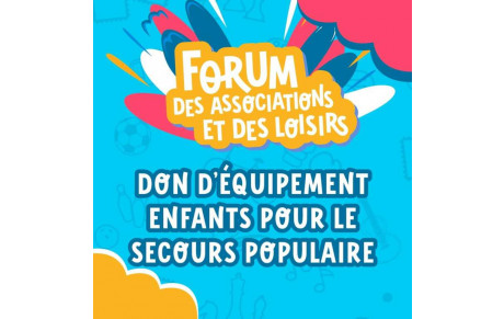 FORUM DES ASSOCIATIONS SAMEDI 09 SEPTEMBRE 2023