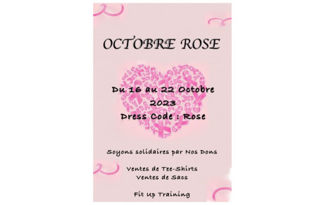 OCTOBRE ROSE 2023