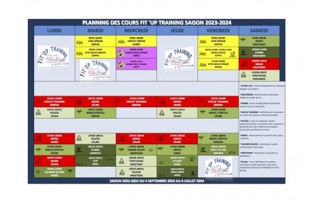 INSCRIPTIONS SAISON 2023-2024