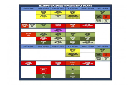 Planning des vacances d hiver 2026