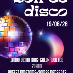 SOIRÉE DISCO FIT UP TRAINING  19 JUIN 2026